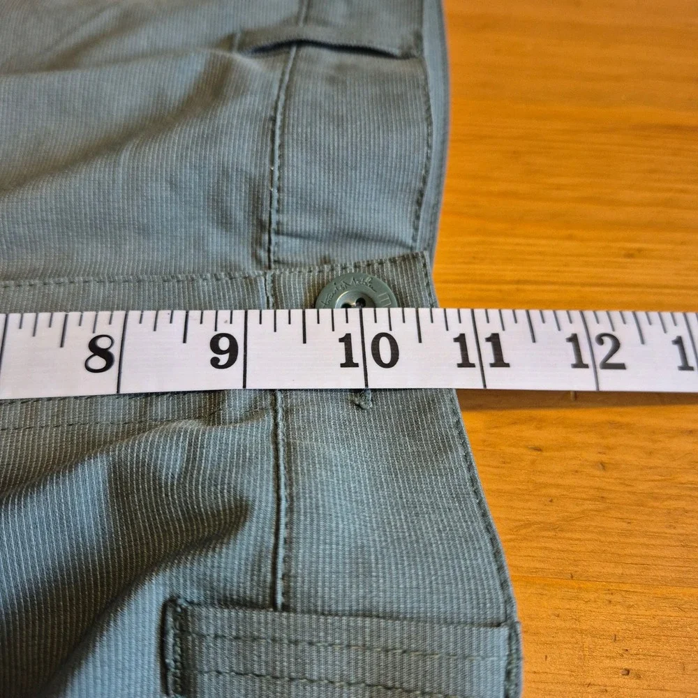 TravisMathew Mens Sage Green Performance Golf Shorts Size 34‎ Stretch Textured